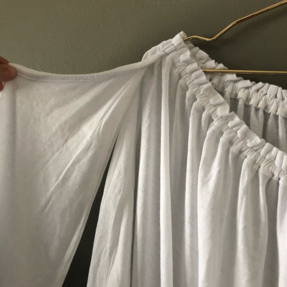 Splendid White Off Shoulder Top - Picture 4 of 4